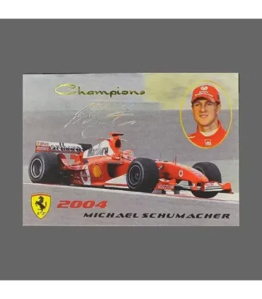 2021 AMPIR Formula Champions #FC-2004 Michael Schumacher Super Script Autograph | AMPIR Trading Cards