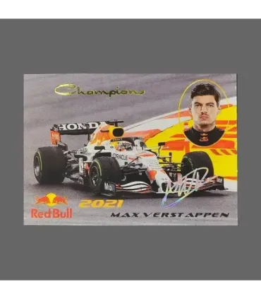 2021 AMPIR Formula Champions #FC-2021 Max Verstappen Super Script Autograph | AMPIR Trading Cards