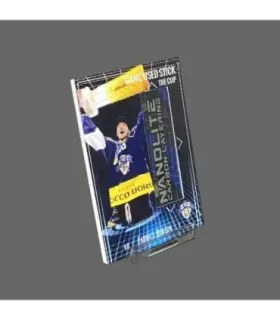 2024/25 AMPIR Game Used Stick The Cup #NLC02-1 Fabrice Herzog (EV Zug)  | AMPIR Trading Cards