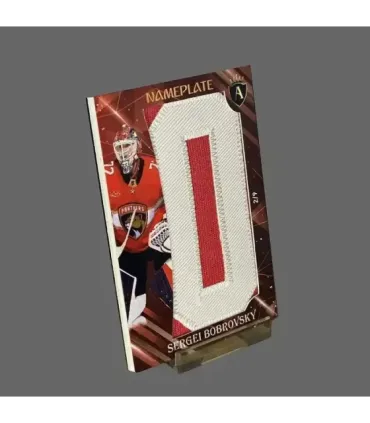2023/24 AMPIR Jersey Hockey #NP01 Segrei Bobrovsky (Florida Panthers) SET (9 cards) GK | AMPIR Trading Cards