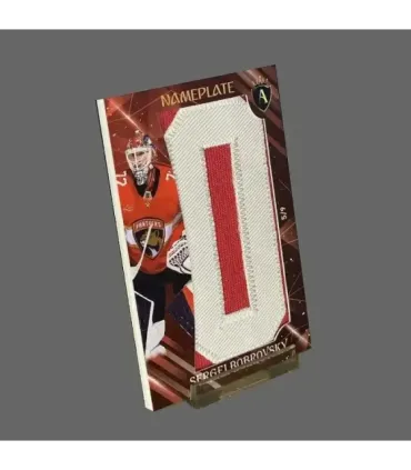 2023/24 AMPIR Jersey Hockey #NP01 Segrei Bobrovsky (Florida Panthers) SET (9 cards) GK | AMPIR Trading Cards