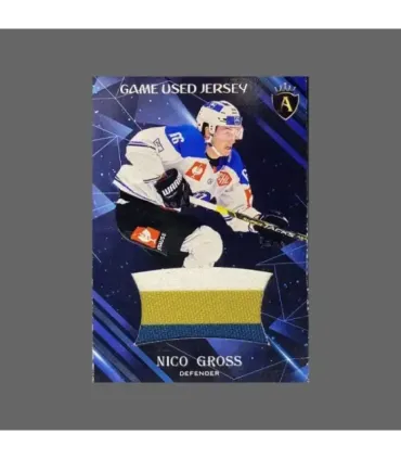 2023/24 AMPIR Jersey Hockey #JER03 Nico Gross (EV Zug)  | AMPIR Trading Cards