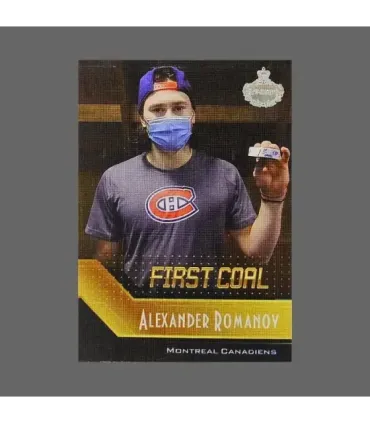 2020/21 AMPIR Russian Star #GOAL02 Alexander Romanov (Montreal Canadiens)  RC | AMPIR Trading Cards