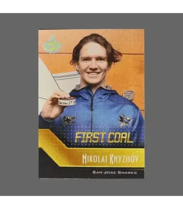 2020/21 AMPIR Russian Star #GOAL03 Nikolai Knyzhov (San Jose Sharks) RC | AMPIR Trading Cards