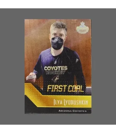 2020/21 AMPIR Russian Star #GOAL05 Ilya Lyubushkin (Arizona Coyotes)  | AMPIR Trading Cards