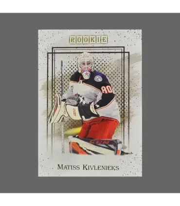 2020/21 AMPIR Hockey #RC23-2 Matiss Kivlenieks (Columbus Blue Jackets) RC GK | AMPIR Trading Cards