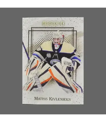 2020/21 AMPIR Hockey #RC23-3 Matiss Kivlenieks (Columbus Blue Jackets) RC GK | AMPIR Trading Cards