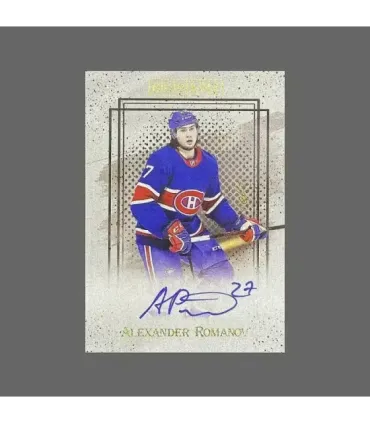 2020/21 AMPIR Russian Star #RC08-3 Alexander Romanov (Montreal Canadiens)  RC autograph 1 of 1 | AMPIR Trading Cards