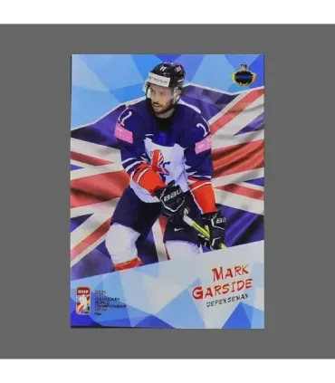 2021 AMPIR IIHF World Championship #GBR07 Mark Garside (Team Great Britain)  | AMPIR Trading Cards