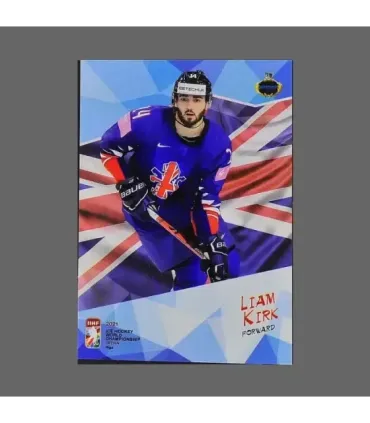 2021 AMPIR IIHF World Championship #GBR09 Liam Kirk (Team Great Britain)  | AMPIR Trading Cards