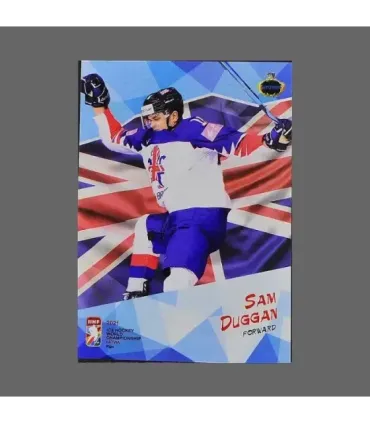 2021 AMPIR IIHF World Championship #GBR10 Sam Duggan (Team Great Britain)  | AMPIR Trading Cards