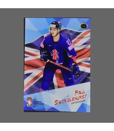 2021 AMPIR IIHF World Championship #GBR16 Paul Swindlehurst (Team Great Britain)  | AMPIR Trading Cards