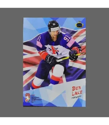 2021 AMPIR IIHF World Championship #GBR20 Ben Lake (Team Great Britain)  | AMPIR Trading Cards