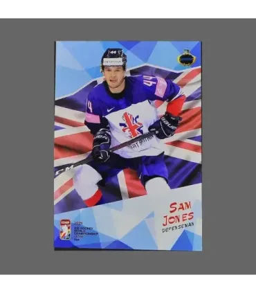 2021 AMPIR IIHF World Championship #GBR21 Sam Jones (Team Great Britain)  | AMPIR Trading Cards