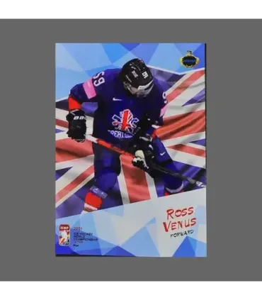 2021 AMPIR IIHF World Championship #GBR23 Ross Venus (Team Great Britain)  | AMPIR Trading Cards