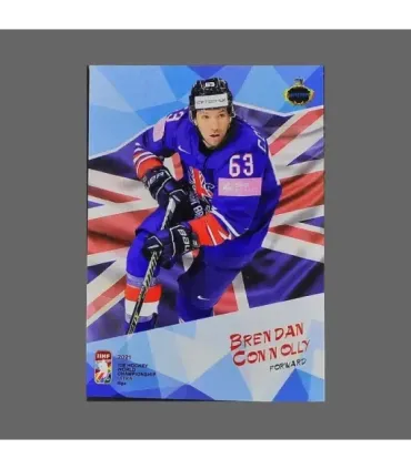 2021 AMPIR IIHF World Championship #GBR24 Brendan Connolly (Team Great Britain)  | AMPIR Trading Cards