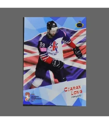 2021 AMPIR IIHF World Championship #GBR27 Ciaran Long (Team Great Britain)  | AMPIR Trading Cards