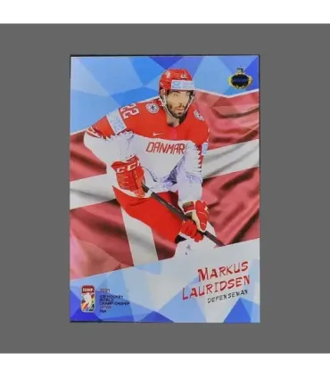 2021 AMPIR IIHF World Championship #DEN07 Markus Lauridsen (Team Denmark)  | AMPIR Trading Cards