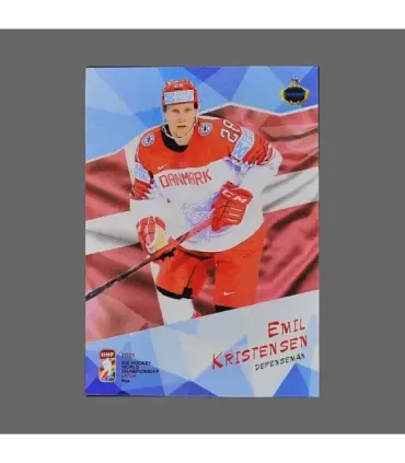 2021 AMPIR IIHF World Championship #DEN09 Emil Kristensen (Team Denmark)  | AMPIR Trading Cards