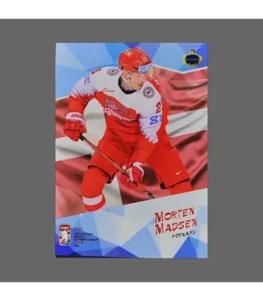 2021 AMPIR IIHF World Championship #DEN10 Morten Madsen (Team Denmark)  | AMPIR Trading Cards