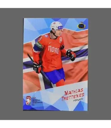 2021 AMPIR IIHF World Championship #NOR03 Mathias Trettenes (Team Norway)  | AMPIR Trading Cards