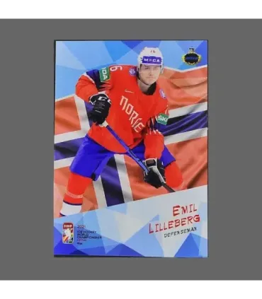 2021 AMPIR IIHF World Championship #NOR04 Emil Lilleberg (Team Norway)  | AMPIR Trading Cards