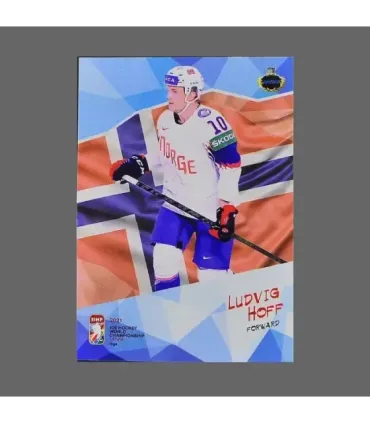 2021 AMPIR IIHF World Championship #NOR05 Ludvig Hoff  (Team Norway)  | AMPIR Trading Cards