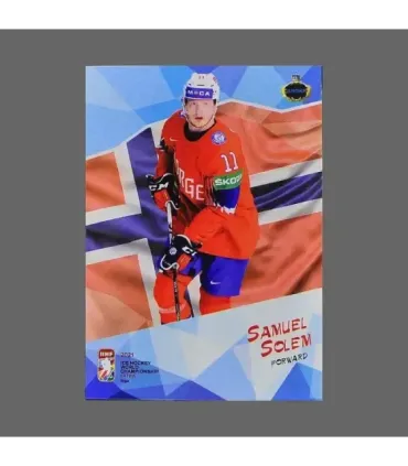 2021 AMPIR IIHF World Championship #NOR06 Samuel Solem (Team Norway)  | AMPIR Trading Cards