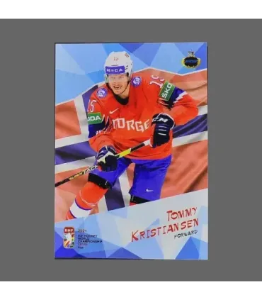 2021 AMPIR IIHF World Championship #NOR08 Tommy Kristiansen (Team Norway)  | AMPIR Trading Cards