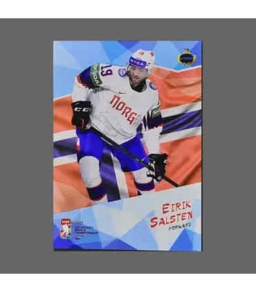 2021 AMPIR IIHF World Championship #NOR12 Eirik Salsten (Team Norway)  | AMPIR Trading Cards