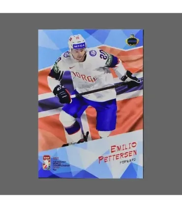 2021 AMPIR IIHF World Championship #NOR13 Emilio Pettersen (Team Norway)  | AMPIR Trading Cards