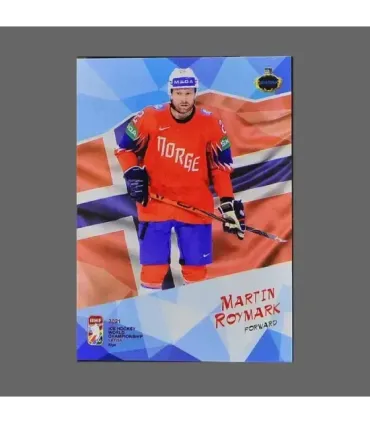 2021 AMPIR IIHF World Championship #NOR15 Martin Roymark (Team Norway)  | AMPIR Trading Cards