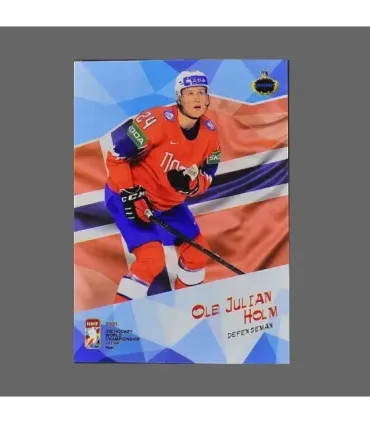 2021 AMPIR IIHF World Championship #NOR16 Ole Julian Holm (Team Norway)  | AMPIR Trading Cards