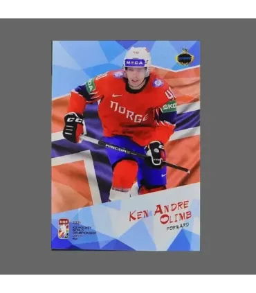 2021 AMPIR IIHF World Championship #NOR21 Ken Andre Olimb (Team Norway)  | AMPIR Trading Cards