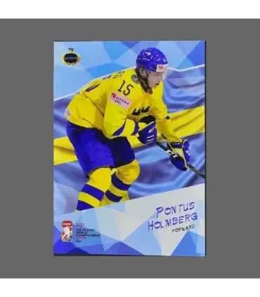 2021 AMPIR IIHF World Championship #SWE05 Pontus Holmberg (Team Sweden)  | AMPIR Trading Cards