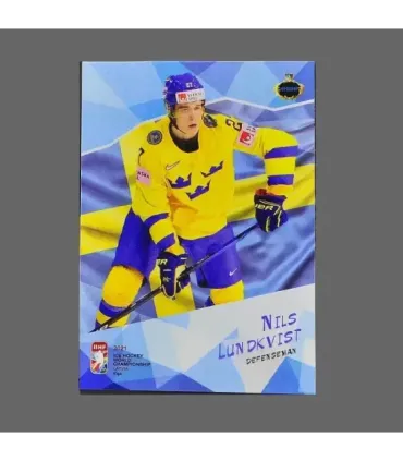 2021 AMPIR IIHF World Championship #SWE11 Nils Lundkvist (Team Sweden)  | AMPIR Trading Cards