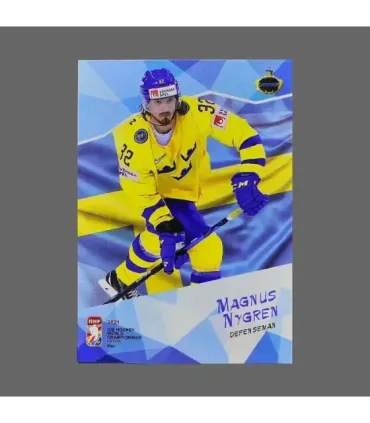 2021 AMPIR IIHF World Championship #SWE15 Magnus Nygren (Team Sweden)  | AMPIR Trading Cards