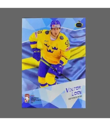 2021 AMPIR IIHF World Championship #SWE22 Viktor Loov (Team Sweden)  | AMPIR Trading Cards