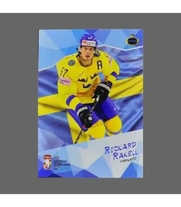 2021 AMPIR IIHF World Championship #SWE25 Rickard Rakell (Team Sweden)  | AMPIR Trading Cards