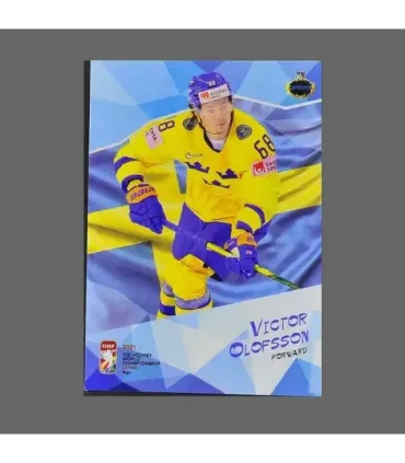 2021 AMPIR IIHF World Championship #SWE26 Victor Olofsson (Team Sweden)  | AMPIR Trading Cards