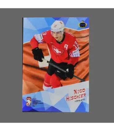 2021 AMPIR IIHF World Championship #SUI04 Nico Hischier (Team Switzerland)  | AMPIR Trading Cards