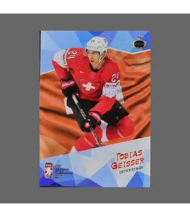 2021 AMPIR IIHF World Championship #SUI09 Tobias Geisser (Team Switzerland)  | AMPIR Trading Cards