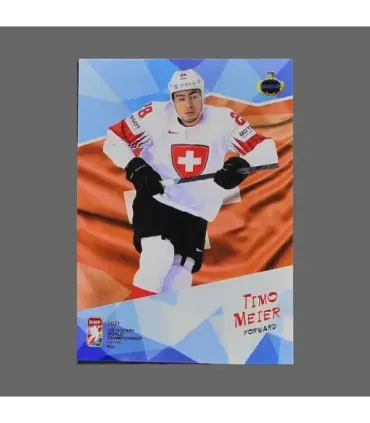 2021 AMPIR IIHF World Championship #SUI11 Timo Meier (Team Switzerland)  | AMPIR Trading Cards