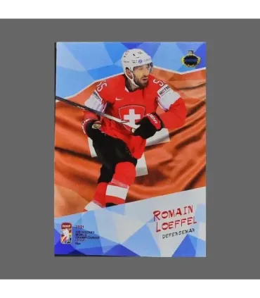 2021 AMPIR IIHF World Championship #SUI13 Romain Loeffel (Team Switzerland)  | AMPIR Trading Cards