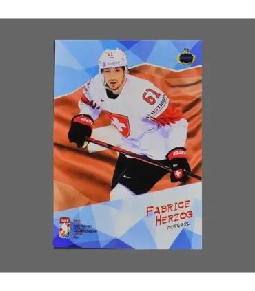 2021 AMPIR IIHF World Championship #SUI16 Fabrice Herzog (Team Switzerland)  | AMPIR Trading Cards