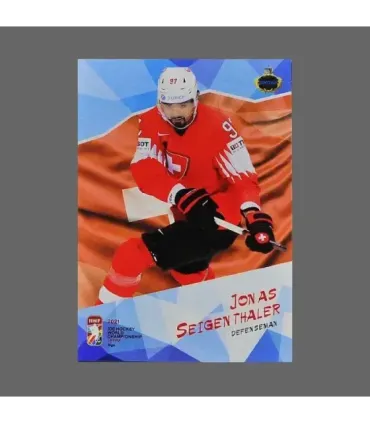 2021 AMPIR IIHF World Championship #SUI23 Jonas Siegenthaler (Team Switzerland)  | AMPIR Trading Cards