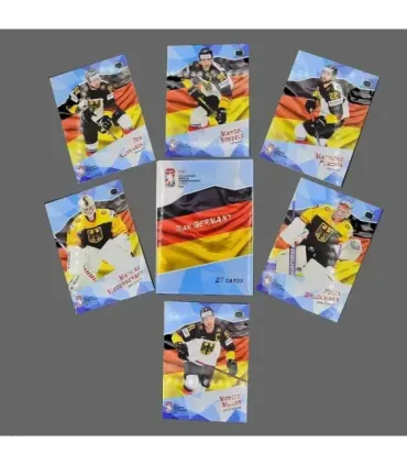 2021 AMPIR IIHF World Championship   Team GERMANY Set (27 cards) | AMPIR Trading Cards