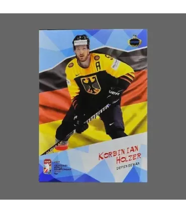 2021 AMPIR IIHF World Championship #GER01 Korbinian Holzer (Team Germany)  | AMPIR Trading Cards