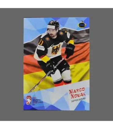 2021 AMPIR IIHF World Championship #GER05 Marco Nowak (Team Germany)  | AMPIR Trading Cards