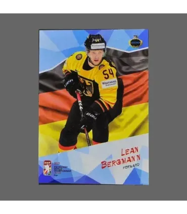 2021 AMPIR IIHF World Championship #GER15 Lean Bergmann (Team Germany)  | AMPIR Trading Cards